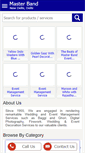 Mobile Screenshot of masterband.in